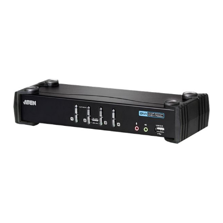 Aten | 4-Port USB DVI/Audio KVMP™ Switc