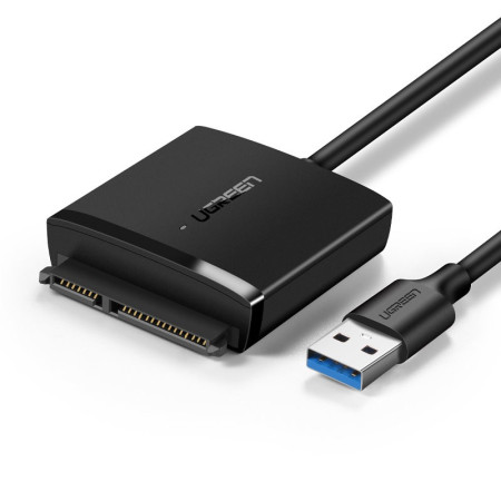 UGREEN USB 3.0 adapteris 2.5'' / 3.5'' SATA (juodas)