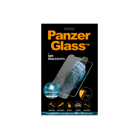 PanzerGlass | 2661 | Screen Protector | iPhone | X/XS | Tempered glass | Transparent