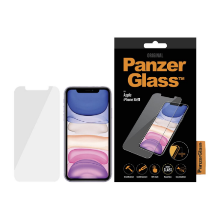 PanzerGlass | Apple | iPhone XR/11 | Hybrid glass | Transparent | Full frame coverage; Rounded edges; 100% touch preservation |