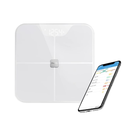 iHealth | Body Analysis Scales | HS2S | Body fat analysis | Body Mass Index (BMI) measuring | Body water percentage | Bone mass