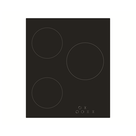 Simfer | Hob | H4.030.DECSP | Vitroceramic | Number of burners/cooking zones 3 | Touch | Black