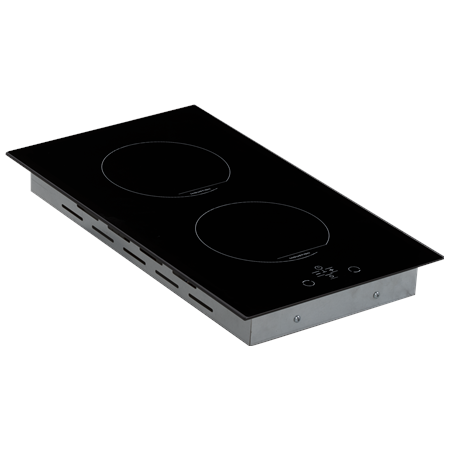 Simfer | Hob | H3.020.DEISP | Induction | Number of burners/cooking zones 2 | Touch | Timer | Black