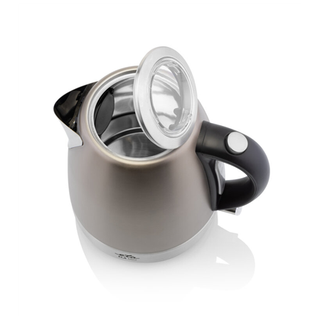 ETA | Kettle | Ela mini ETA859990040 | Standard | 2100 W | 1.2 L | Stainless steel | 360° rotational base | Grey