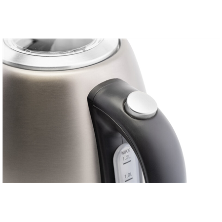 ETA | Kettle | Ela mini ETA859990040 | Standard | 2100 W | 1.2 L | Stainless steel | 360° rotational base | Grey
