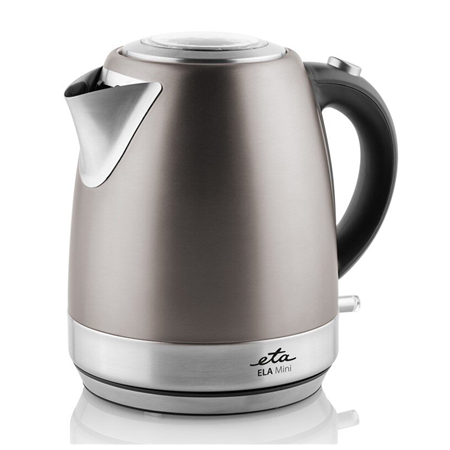 ETA | Kettle | Ela mini ETA859990040 | Standard | 2100 W | 1.2 L | Stainless steel | 360° rotational base | Grey