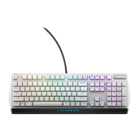 Dell | Alienware Gaming Keyboard | AW510K | Mechanical Gaming Keyboard | Wired | EN | Black/Silver | USB | English | 910 g
