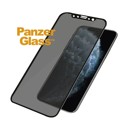 PanzerGlass | P2666 | Screen protector | Apple | iPhone X/Xs/11 Pro | Tempered glass | Black | Confidentiality filter; Full fram
