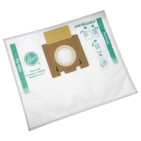 Hoover | Pure Epa microfiber Vacuum cleaner bags | H81, | White