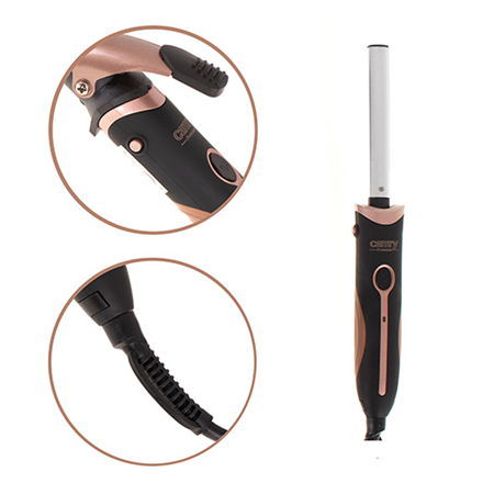Camry | Hair Styler | CR 2024 | 1200 W | Black/Rose gold