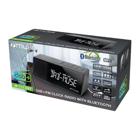 Muse | M-172 DBT | Alarm function | NFC features | Black