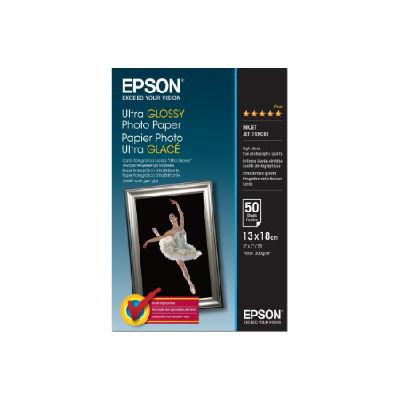 Ultra Glossy Photo Paper | 300 g/m² | 13 x 18 cm | Photo Paper