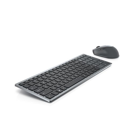 Dell | Keyboard and Mouse | KM7120W | Keyboard and Mouse Set | Wireless | Batteries included | Russian | Bluetooth | Titan Gray