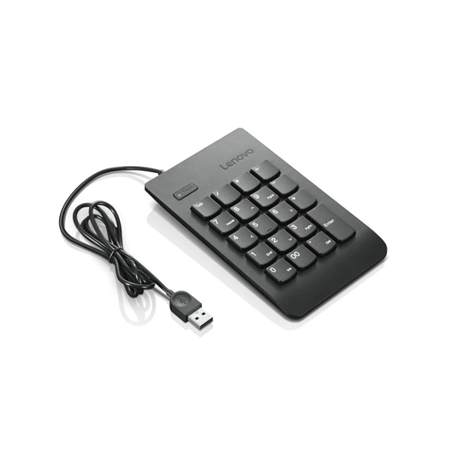Lenovo | Essential | USB Numeric Keypad Gen II | Numeric Keypad | Wired | Black