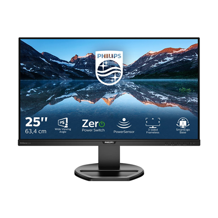Philips | 252B9/00 | 25 " | IPS | WUXGA | 16:10 | 60 Hz | 5 ms | 1920 x 1200 pixels | 300 cd/m² | HDMI ports quantity 1 | Black
