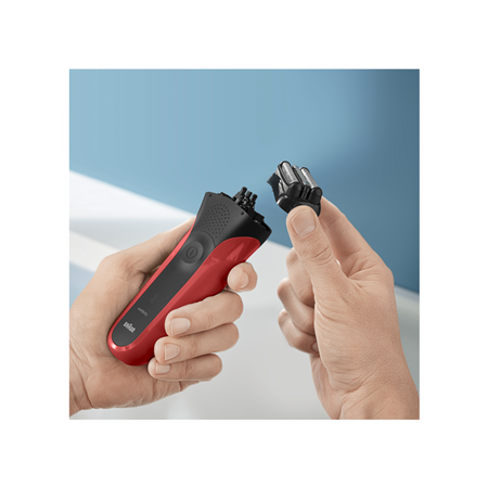 Braun | Series 3 Shaver | 300s | NiMH | Red