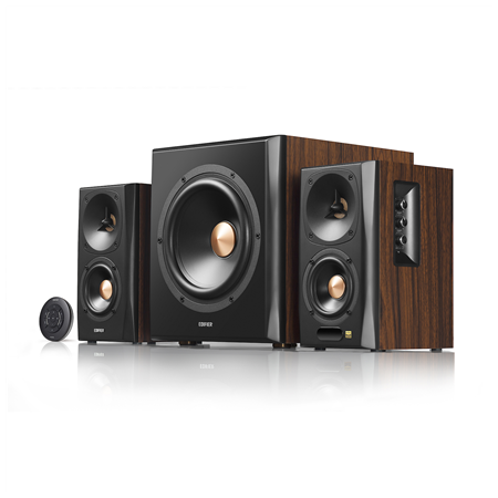 Edifier | Bluetooth Speaker | S360DB | Bluetooth | Dark Brown/Black | 150 W