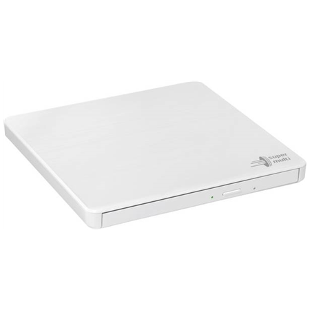 H.L Data Storage | Ultra Slim Portable DVD-Writer | GP60NW60 | Interface USB 2.0 | DVD±R/RW | CD read speed 24 x | CD write spee