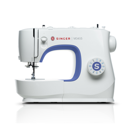 Singer | Sewing Machine | M3405 | Number of stitches 23 | Number of buttonholes 1 | White