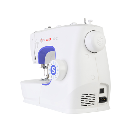 Singer | Sewing Machine | M3405 | Number of stitches 23 | Number of buttonholes 1 | White