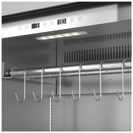 Caso | Dry aging cabinet with compressor technology | DryAged Master 380 Pro | Energy efficiency class Not apply | Food-ageing c