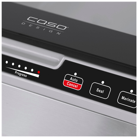Caso | Chamber Vacuum sealer | VacuChef 40 | Power 280 W | Stainless steel