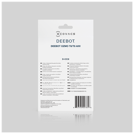 Ecovacs | Washable mopping cloth