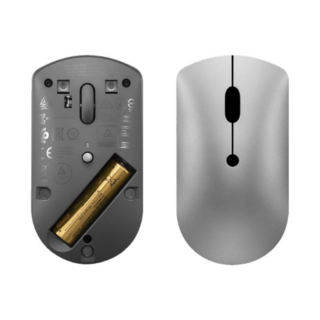 Lenovo | Silent Mouse | 600 | Optical Mouse | Dual-host Bluetooth 5.0 | Iron Grey | 1 year(s)