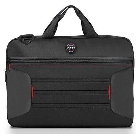 PORT DESIGNS | PREMIUM PACK 17.3 | Messenger - Briefcase | Black