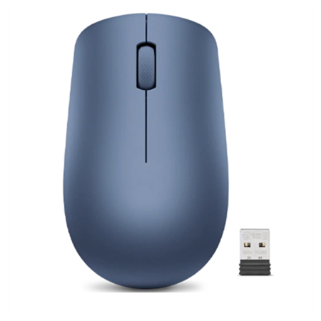 Lenovo | Wireless Mouse | 530 | Optical Mouse | 2.4 GHz Wireless via Nano USB | Abyss Blue | 1 year(s)