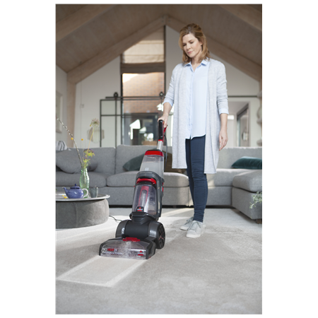 Bissell | Carpet Cleaner | ProHeat 2x Revolution | Corded operating | Handstick | Washing function | 800 W | Red/Titanium | Warr