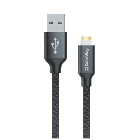 ColorWay | Data Cable | Apple Lightning | Charging cable | 2.1 A