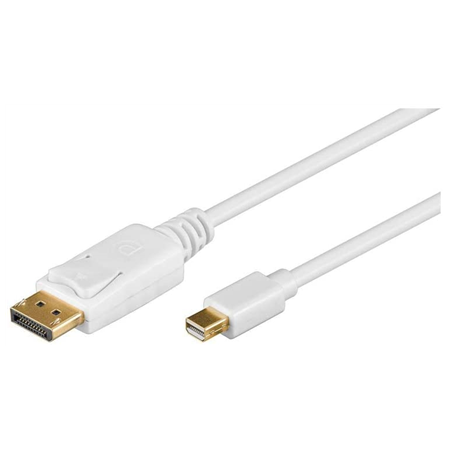 Goobay | Mini DisplayPort adapter cable 1.2 | 52858 | Mini DisplayPort plug | DisplayPort plug | 1 m | Gold-Plated connectors