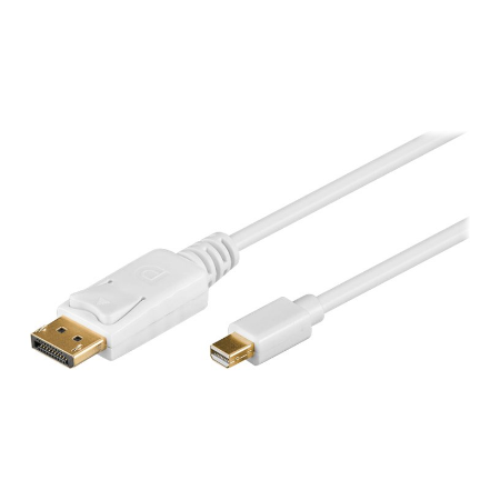 Goobay | Mini DisplayPort adapter cable 1.2 | 52858 | Mini DisplayPort plug | DisplayPort plug | 1 m | Gold-Plated connectors