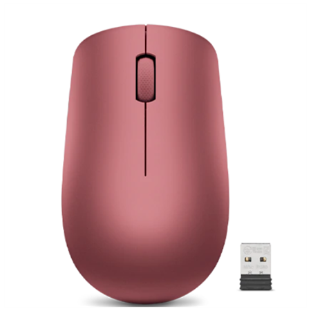 Lenovo | Wireless Mouse | 530 | Wireless mouse | Wireless | 2.4 GHz Wireless via Nano USB | Cherry Red