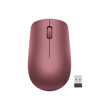 Lenovo | Wireless Mouse | 530 | Wireless mouse | Wireless | 2.4 GHz Wireless via Nano USB | Cherry Red
