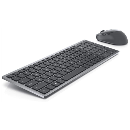 Dell | Keyboard and Mouse | KM7120W | Keyboard and Mouse Set | Wireless | Batteries included | EN/LT | Bluetooth | Titan Gray |