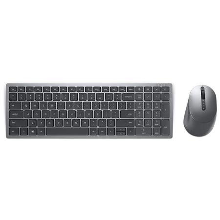 Dell | Keyboard and Mouse | KM7120W | Keyboard and Mouse Set | Wireless | Batteries included | EN/LT | Bluetooth | Titan Gray |