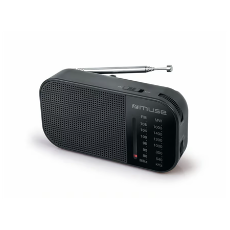 Muse | M-025 R | Portable radio | Black