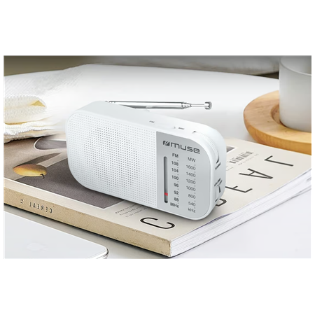 Muse | M-025 RW | Portable radio | White
