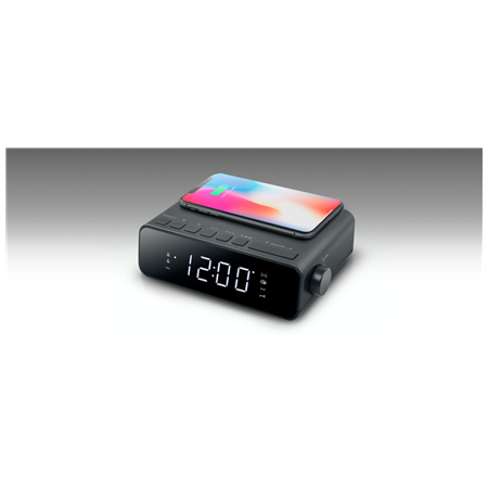Muse | Alarm function | M-175 WI | AUX in | Alarm Clock | Black