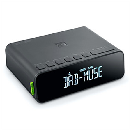 Muse | Alarm function | M-175 WI | AUX in | Alarm Clock | Black
