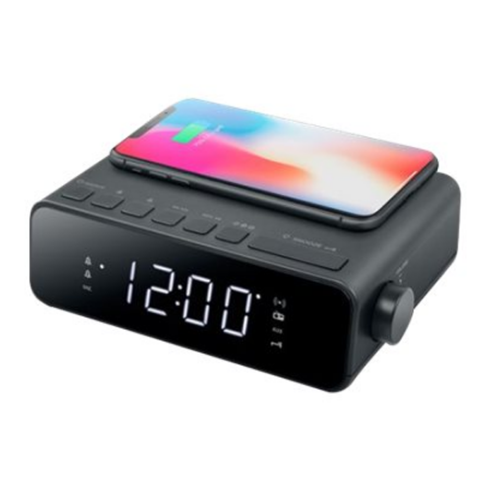 Muse | Alarm function | M-175 WI | AUX in | Alarm Clock | Black