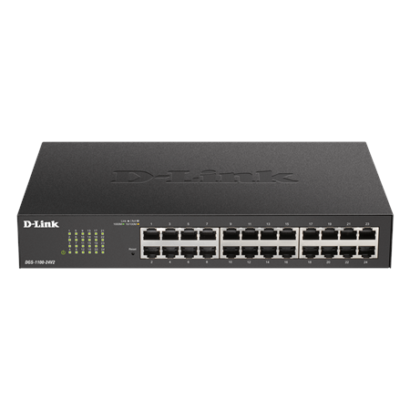 D-Link | Smart Switch | DGS-1100-24V2 | Managed | Desktop | Gigabit Ethernet (copper) ports quantity 24 | Power supply type 100