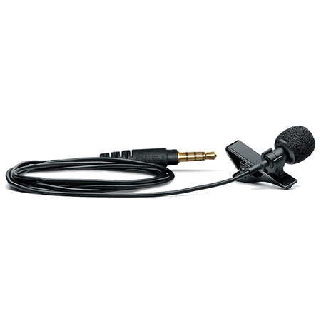 Shure MVL Lavalier Microphone for Smartphone or Tablet | Shure