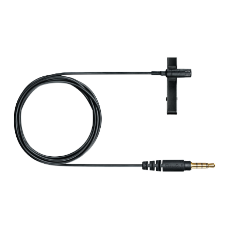 Shure MVL Lavalier Microphone for Smartphone or Tablet | Shure