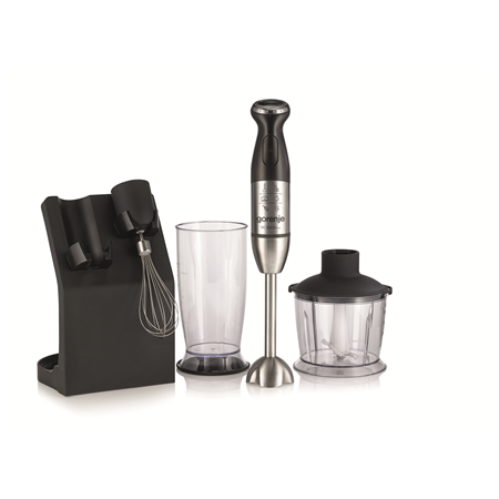 Gorenje | Blender | HBC807QB | Hand Blender | 800 W | Number of speeds Variable | Chopper | Black