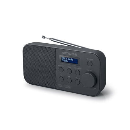 Muse | Alarm function | M-109DB | Portable radio | Black