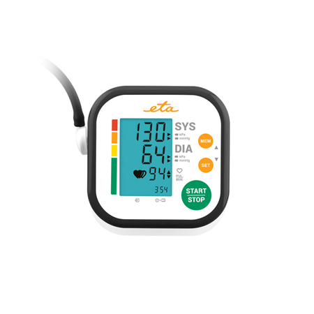 ETA | Upper Arm Blood Pressure Monitor | ETA229790000 | Memory function | Number of users 2 user(s) | 4 | Suitable for home use.