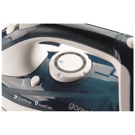 Gorenje | Steam Iron | SIH2800TQC | Steam Iron | 2800 W | Water tank capacity 350 ml | Continuous steam 35 g/min | Steam boost p
